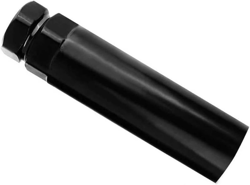 Zosgrew 6 Spline Lug Nut Socket, Steel Spline Socket Set, Lug Nut Removal Tool, Wheel Locks Nuts Key for 19 mm (3/4 Inch) & 21 mm (13/16 Inch) Hex Sockets Wrench (Black) - Image 1